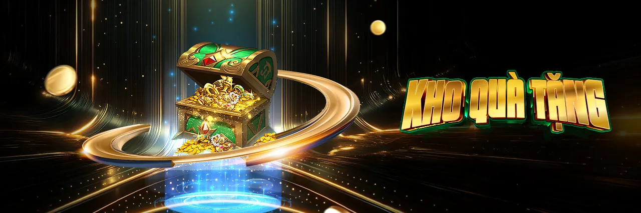 Hình ảnh chính Nổ Hũ SHBET50 với các biểu tượng slot game lấp lánh và phần thưởng lớn